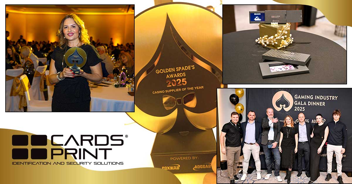 A Night of Success: Cards Print Awarded at the Gaming Industry Gala Dinner