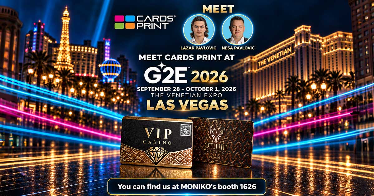 Cards Print Brings Smart Card Solutions to G2E 2026